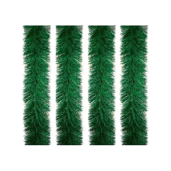 Guirnalda Boa Navidad Muerdago 9 Cm 2 Mts Deco Navideña X5u