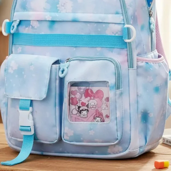 Mochila Escolar Colegio Infantil Nena Kawaii Reforzada
