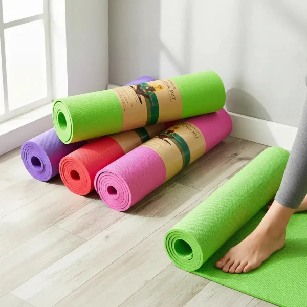 Yoga Mat 8 Mm Colchoneta Pilates Fitness Gimnasia