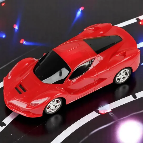 Auto Deportivo A Control Remoto Ferrari Juguete Escala 1:18 Amarillo