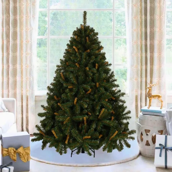 Arbol De Navidad Alpino Verde 2,10mts