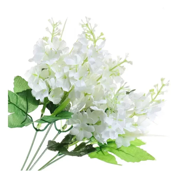 Ramo Alverjillas Flores Artificiales Jacintos Decoracion X4