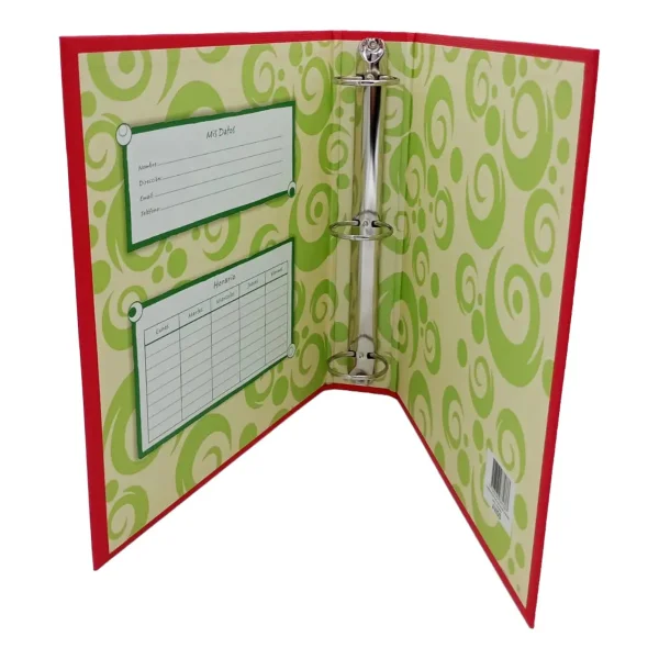 Carpeta Escolar Pvc Numero 3 Avios Color N3 Ganchos Pack X3