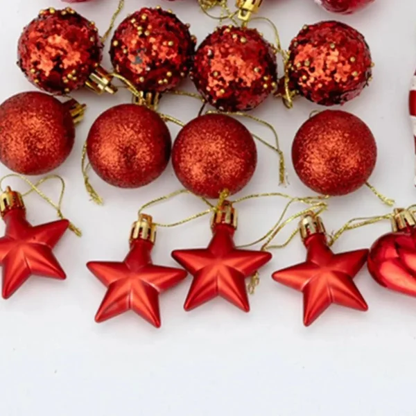 Adornos Navideños Set Decoracion 12u Surtido Navidad Bolas