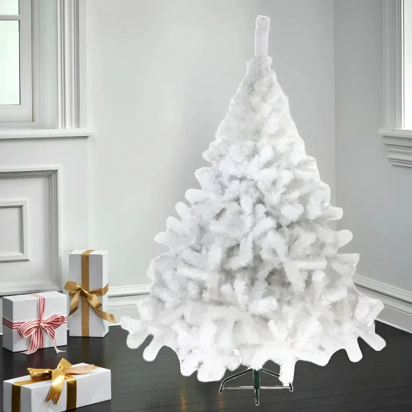 Arbol De Navidad Blanco Montañes Deluxe 2,30mts