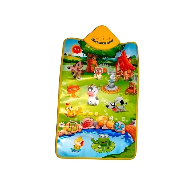 Alfombra Musical Con Sonido Animalitos Para Bebé