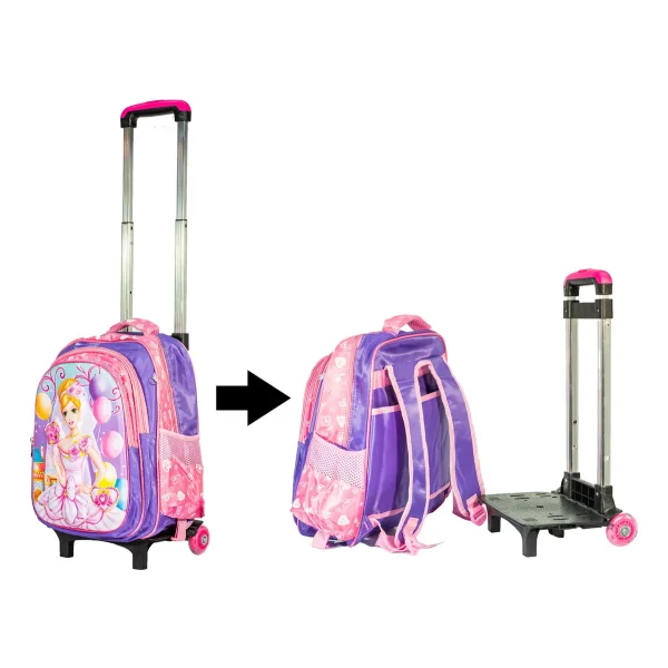 Mochila Escolar Carrito Reforzada Telescopica Carro