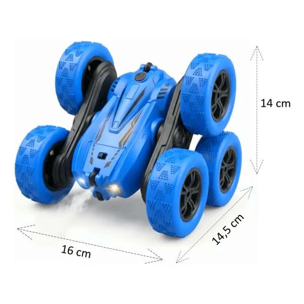 Auto A Radio Control Remoto 4x4 Todo Terreno Acrobatico Luz