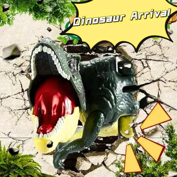 Dinosaurio Muñeco Mordedor Juguete Con Movimiento Y Sonido