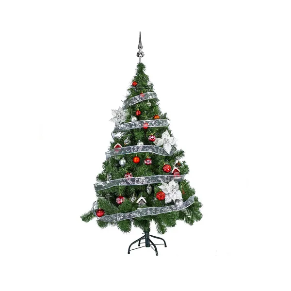 Arbol De Navidad Tronador Lujo 1,50mts Con Adornos Kit X40