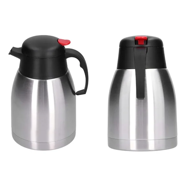 Jarra Térmica Termo Acero Inoxidable 2 Litros Frio/calor Plateado