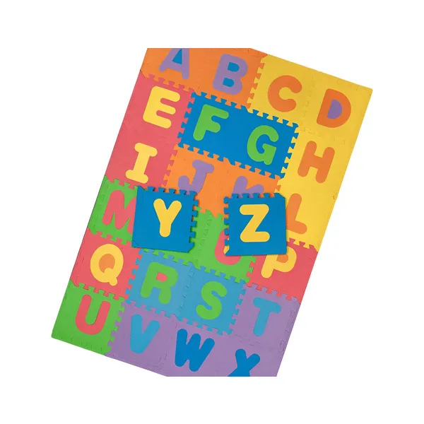 Piso Goma Eva Antigolpes Alfombra Bebe Abc Encastrable X26