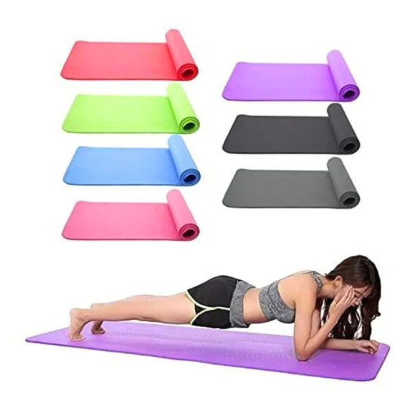 Yoga Mat 8 Mm Colchoneta Pilates Fitness Gimnasia