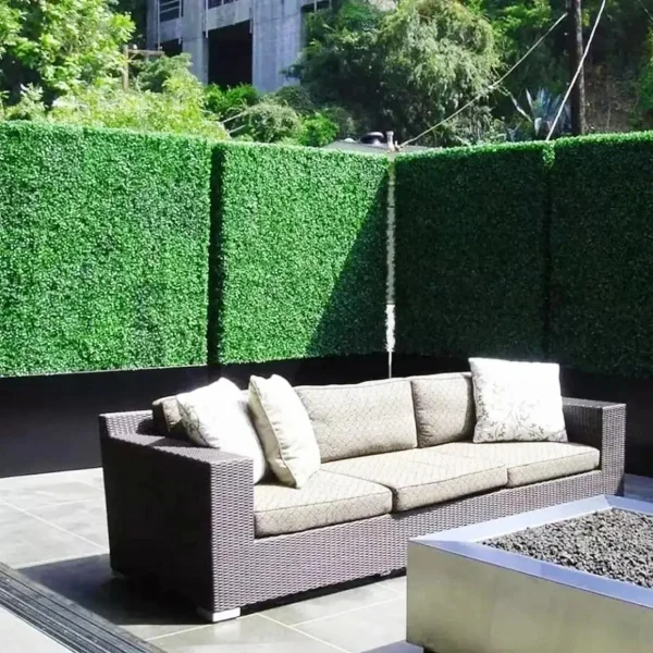Jardin Vertical Artificial 60x40cm Plastico Verde