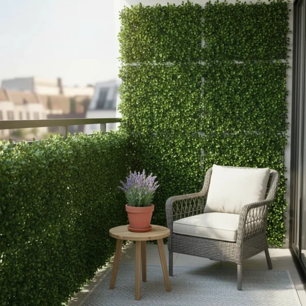 Muro Verde Jardin Vertical X6 Decoracion Artificial 60x40 Verde