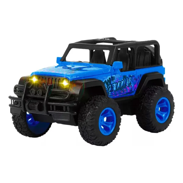Auto A Friccion Camioneta Off Road 4x4 Luces Sonidos