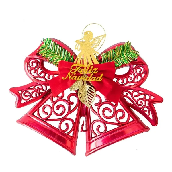 Campanas Navideñas Decoracion Navidad Adornos Para El Arbol