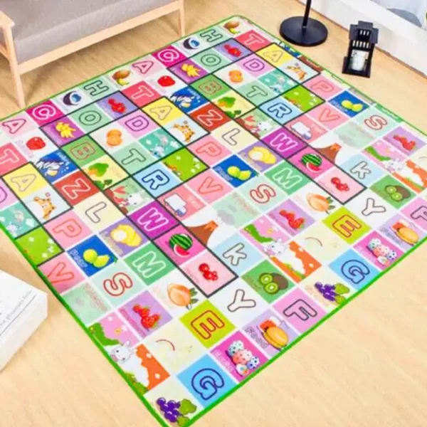 Alfombra Antigolpes Bebe 5mm Espesor 180x150cm Reversible