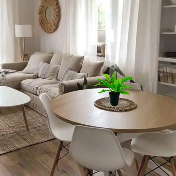Ramo Artificial Helecho Planta Decorativa