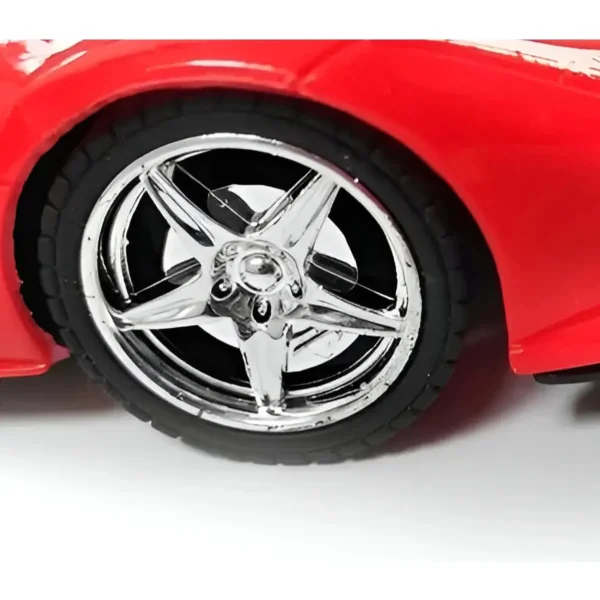 Auto Deportivo A Control Remoto Ferrari Juguete Escala 1:18 Amarillo