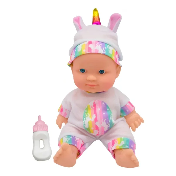 Muñeco Bebe Bebote Luna Infantil 22cm Con Pijamas Cute Baby