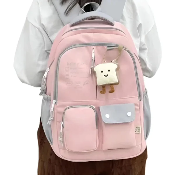 Mochila Kawaii Escolar Urbana Porta Notebook Cute