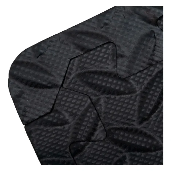 Piso Goma Eva Gym Pack X4 Encastrable 10mm Con Bordes