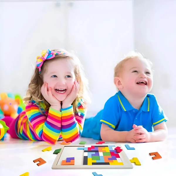 Rompecabezas Tetris Madera Infantil