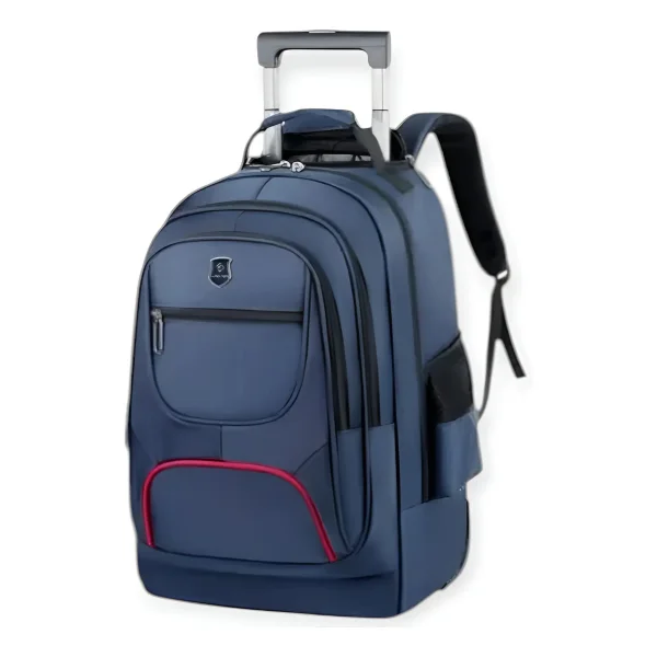Mochila Carro 18 Pulgadas Escolar Carrito Viaje Capacidad