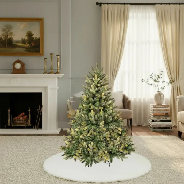 Arbol De Navidad Pino Natural Amber 1.30mts Pino Frondoso Amber