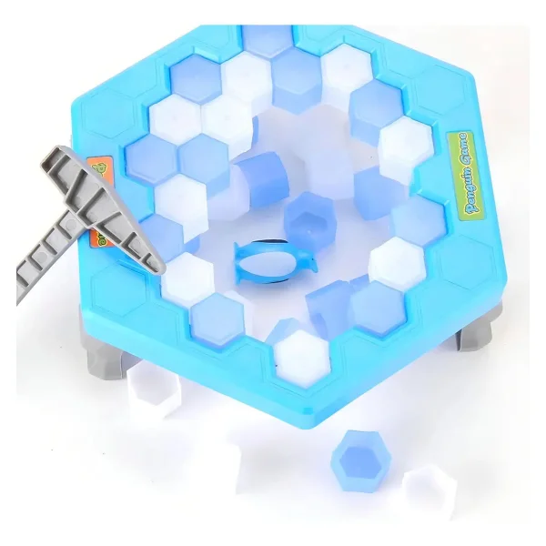 Juego De Mesa Salven Al Pingüino Estrategia Para Niños 2-4 Jugadores