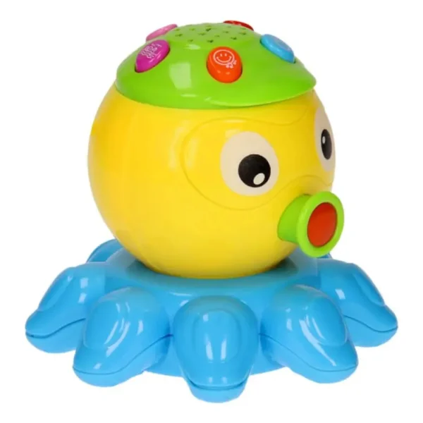 Proyector Pulpo Musical Luz Y Sonido Para Bebe