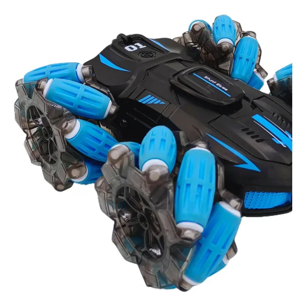 Auto A Control Remoto Acrobatico Vehiculo Luz Led Giro 360°