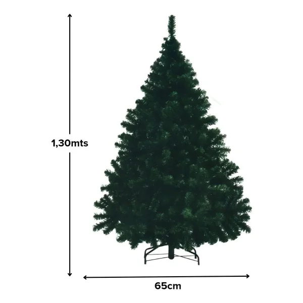 Arbol De Navidad Verde Montañes Deluxe 1,30mts