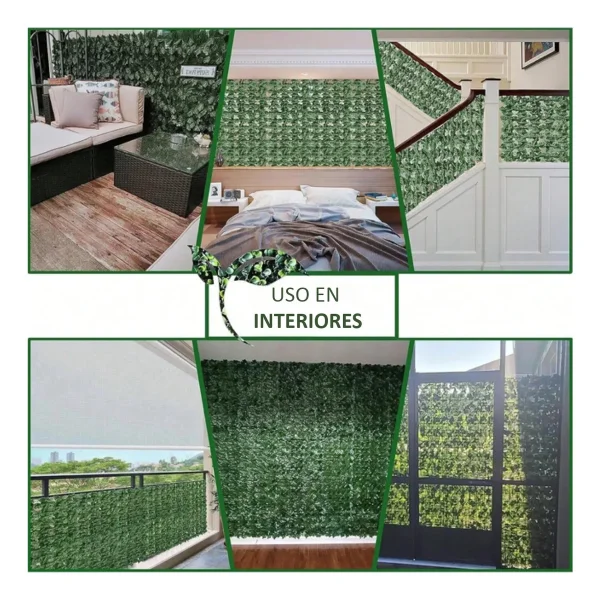 Jardin Vertical Artificial Muro Verde Panel 6m2