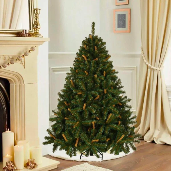 Arbol De Navidad Alpino Verde 2,10mts