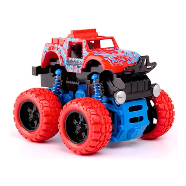 Auto A Friccion Off Road Giro 360 Monster Juguetes