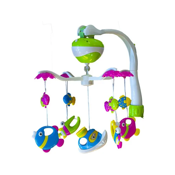 Móvil Cunero Musical Didáctico Para Bebe Cuna Practicuna