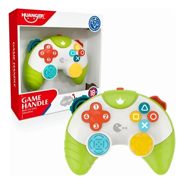 Joystick Luces Sonidos Juego Didactico Musical Juguete Bebe Pacman