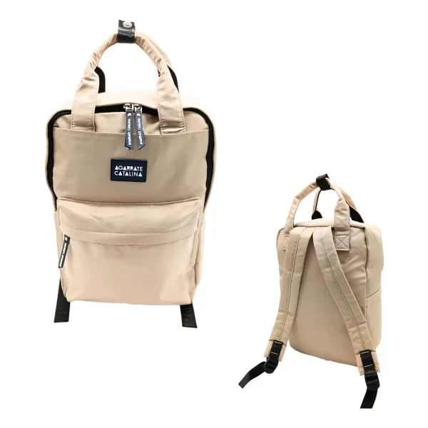 Cartera Mochila Urbana Bolso Reforzada Agarrate Catalina