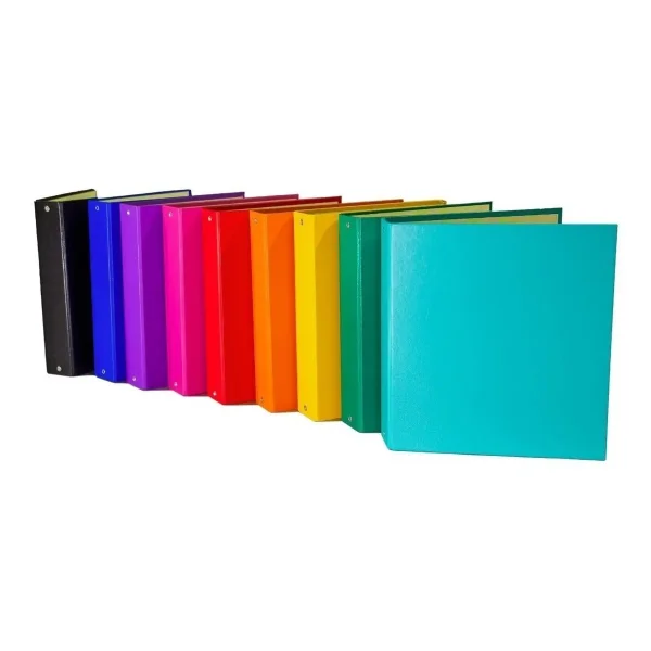 Carpeta Escolar Pvc Numero 3 Avios Color N3 Ganchos Pack X3