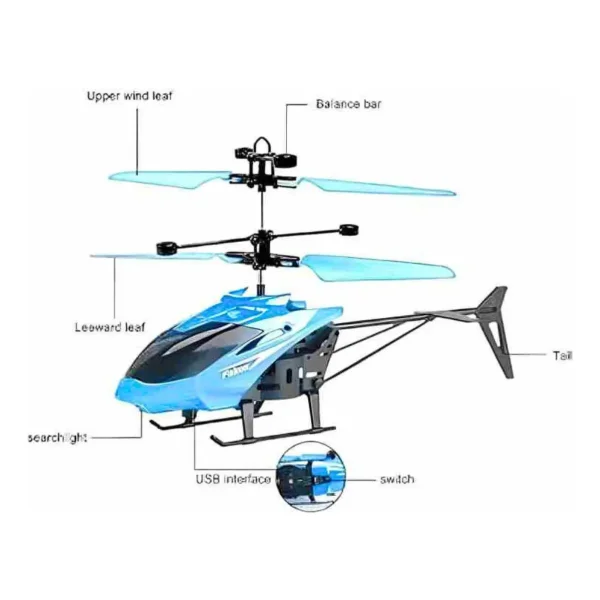 Helicoptero Volador Juguete Dron Recargable Usb