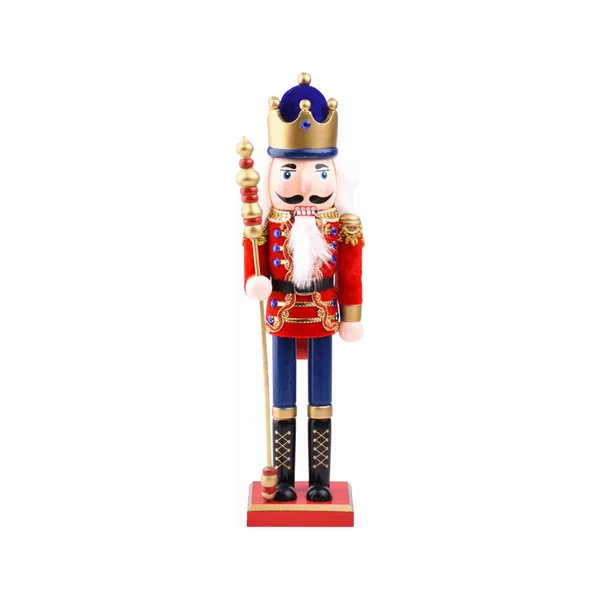 Cascanueces Soldado De Madera 38 Cm Adorno Navidad Madera