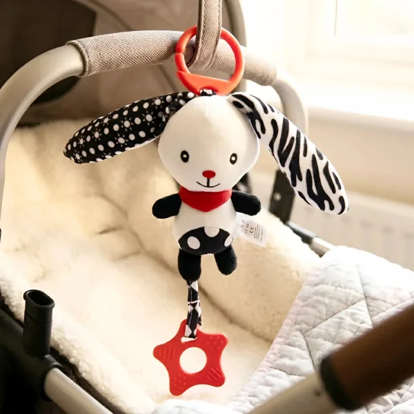 Sonajeros Juguetes Para Bebes Bundle Set X3 6 Meses 1 Año Blanco Y Negro