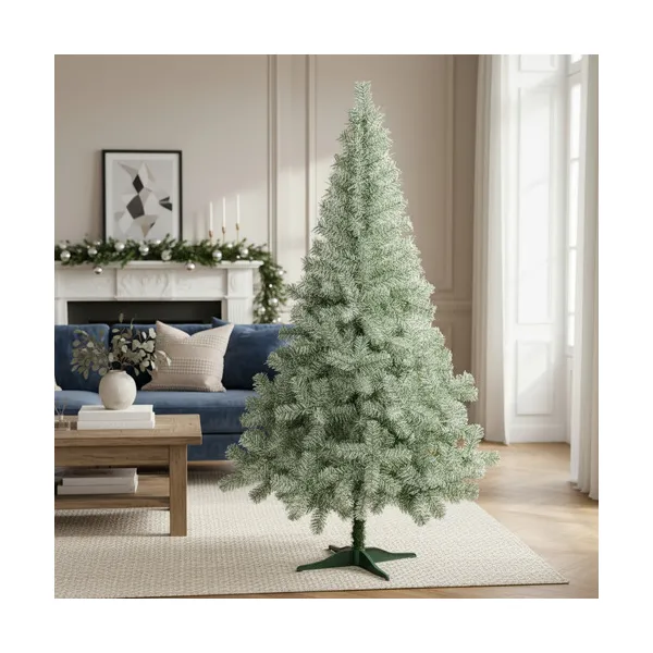 Arbolito Navidad Canadian Pino Arbol Spruce Nevado 2mts