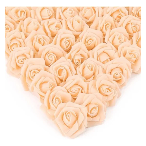 Mini Rosas Flores Artificiales Decoracion Pack X250