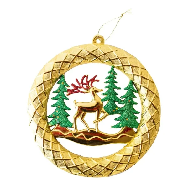 Adorno Corona Navideña Decoracion Arbol De Navidad Corona