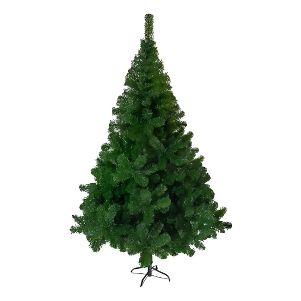 Arbol de Navidad Tronador Verde 1.5mts Base Metal