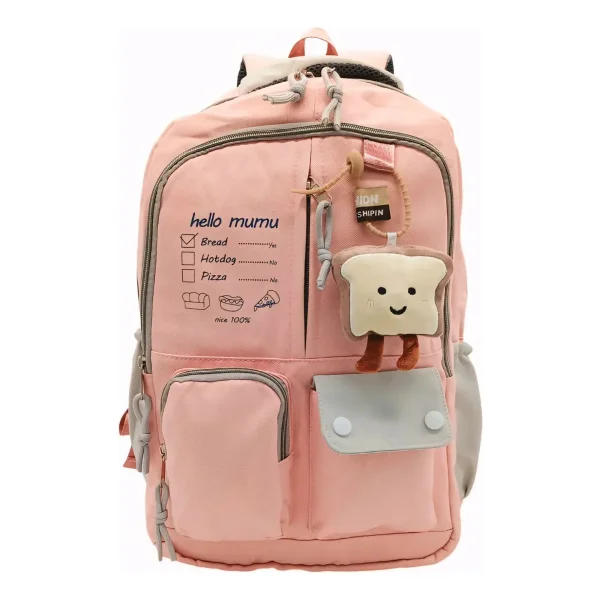 Mochila Kawaii Escolar Urbana Porta Notebook Cute