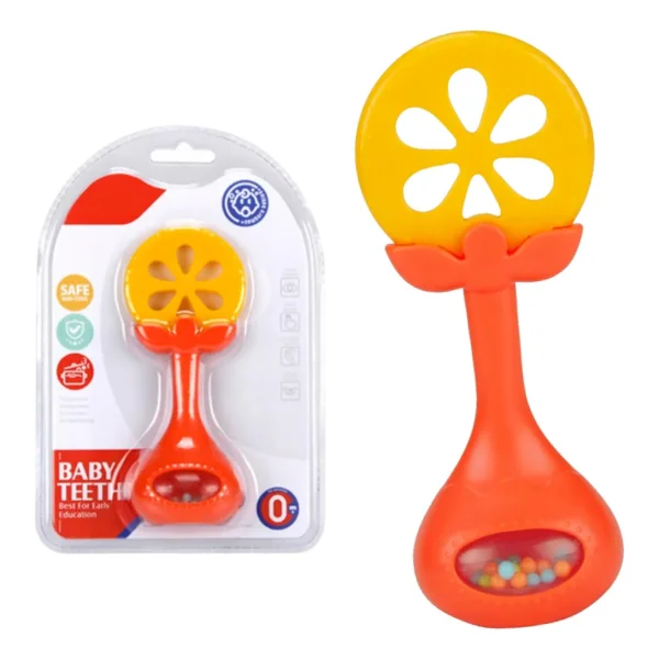 Juguetes Para Bebes Bundle Kit X3 Sonajeros 6 Meses 1 Año Multicolor